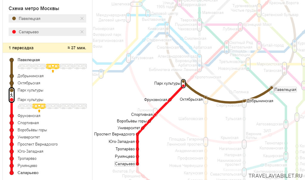 Карта метро москвы аэропорт домодедово