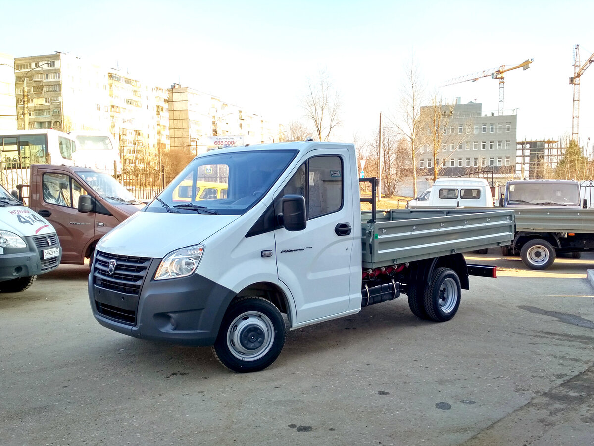 Бортовая ГАЗель NEXT с установленным ГБО с завода