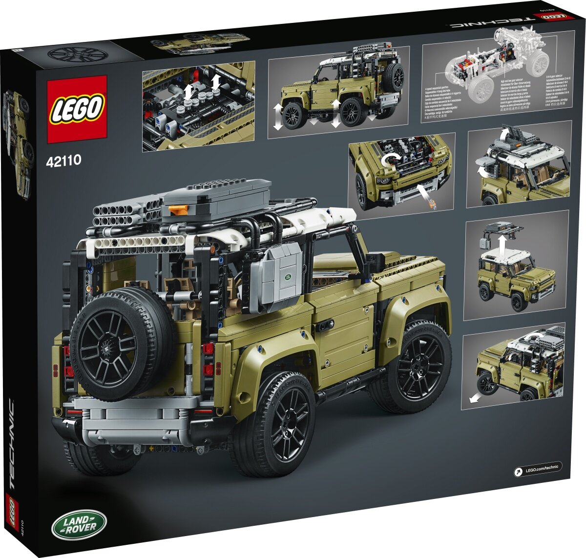 Новый набор Лего Technic №42110 «Land Rover Defender» | Лего Малефик | Дзен