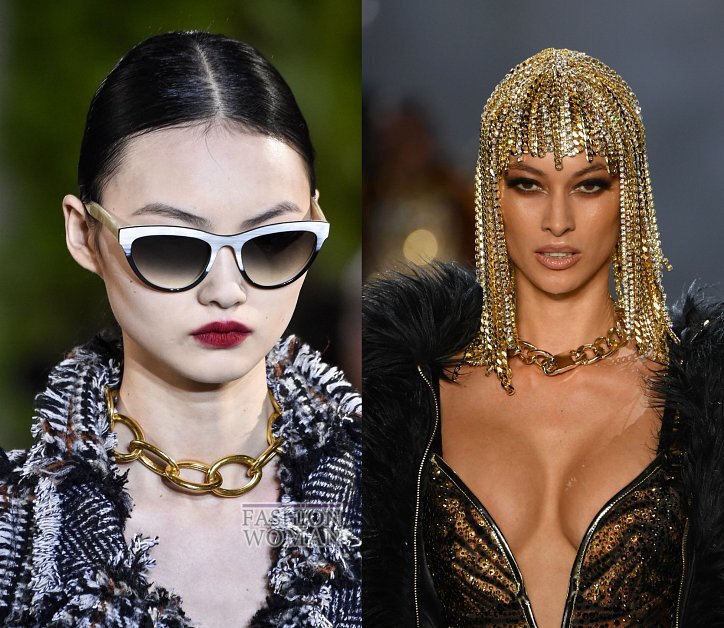 Oscar de la Renta осень-зима 2019 , The Blonds осень-зима 2019