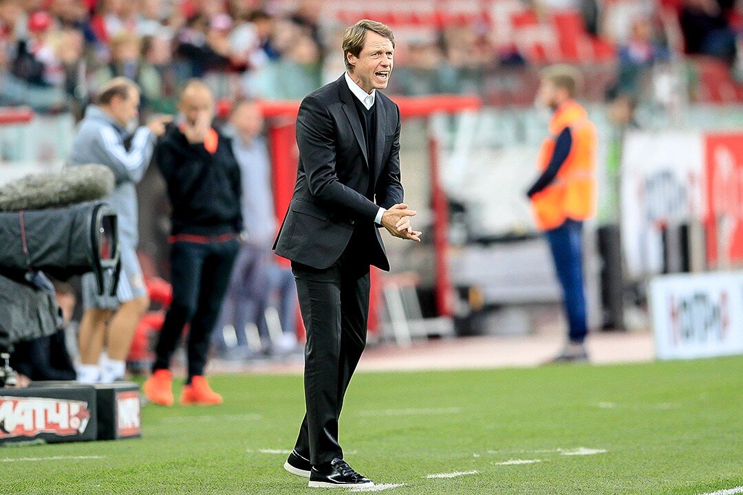 Тучи сгущаются над Олегом Георгиевичем. Фото официального сайта ФК Спартак Москва.