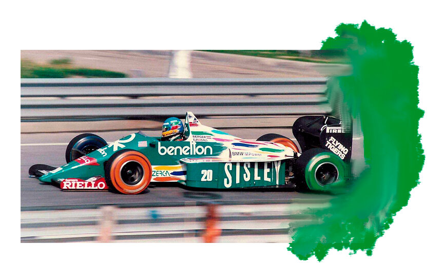 Болид Формулы 1 от Benetton Team