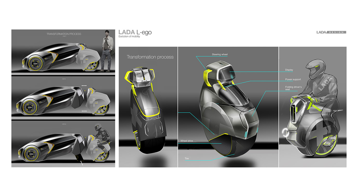 Концепт Lada L-Ego
