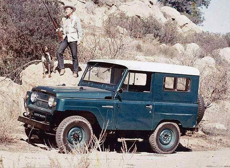 Nissan Patrol 1951 года выпуска. Иллюстрация взята с открытого источника:m.fishki.net