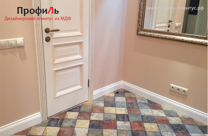Напольный плинтус из МДФ
