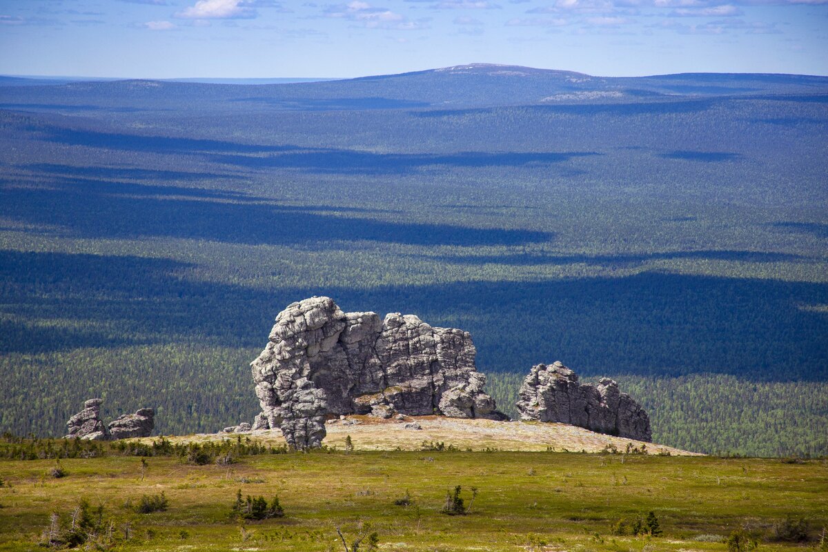 Печоро Илычский заповедник Маньпупунер