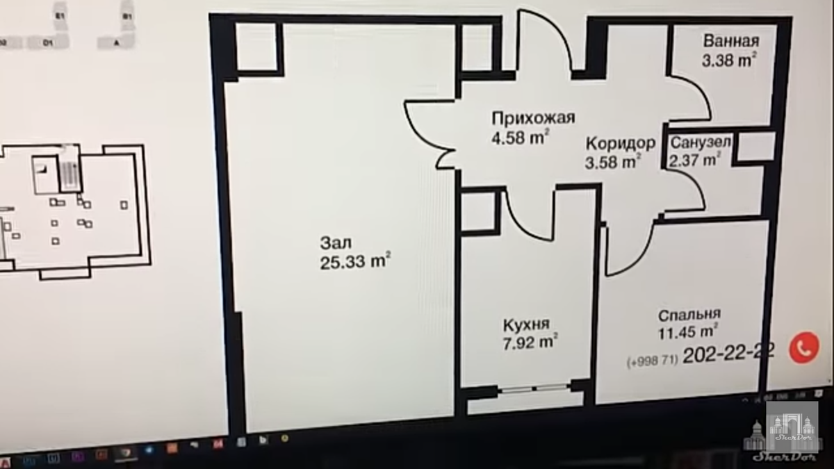  Вот  это рисунке   67 кв. дома  В городе Ташкенте. 
