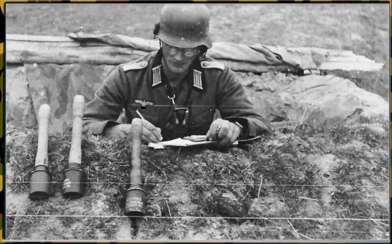 "Колотушки" на бруствере