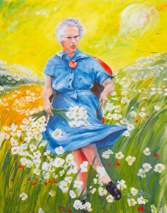 Люси в небесах с цветами (Lucy in the sky with flowers). Автор неизвестен