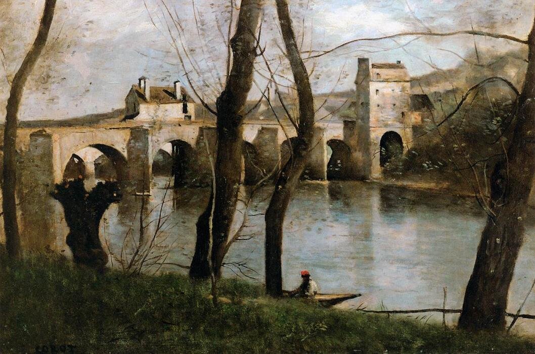 Мост в Манте, 1868/1870