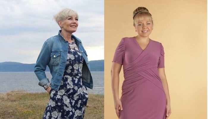 Женщины 50+ в летних омолаживающих вещах. 