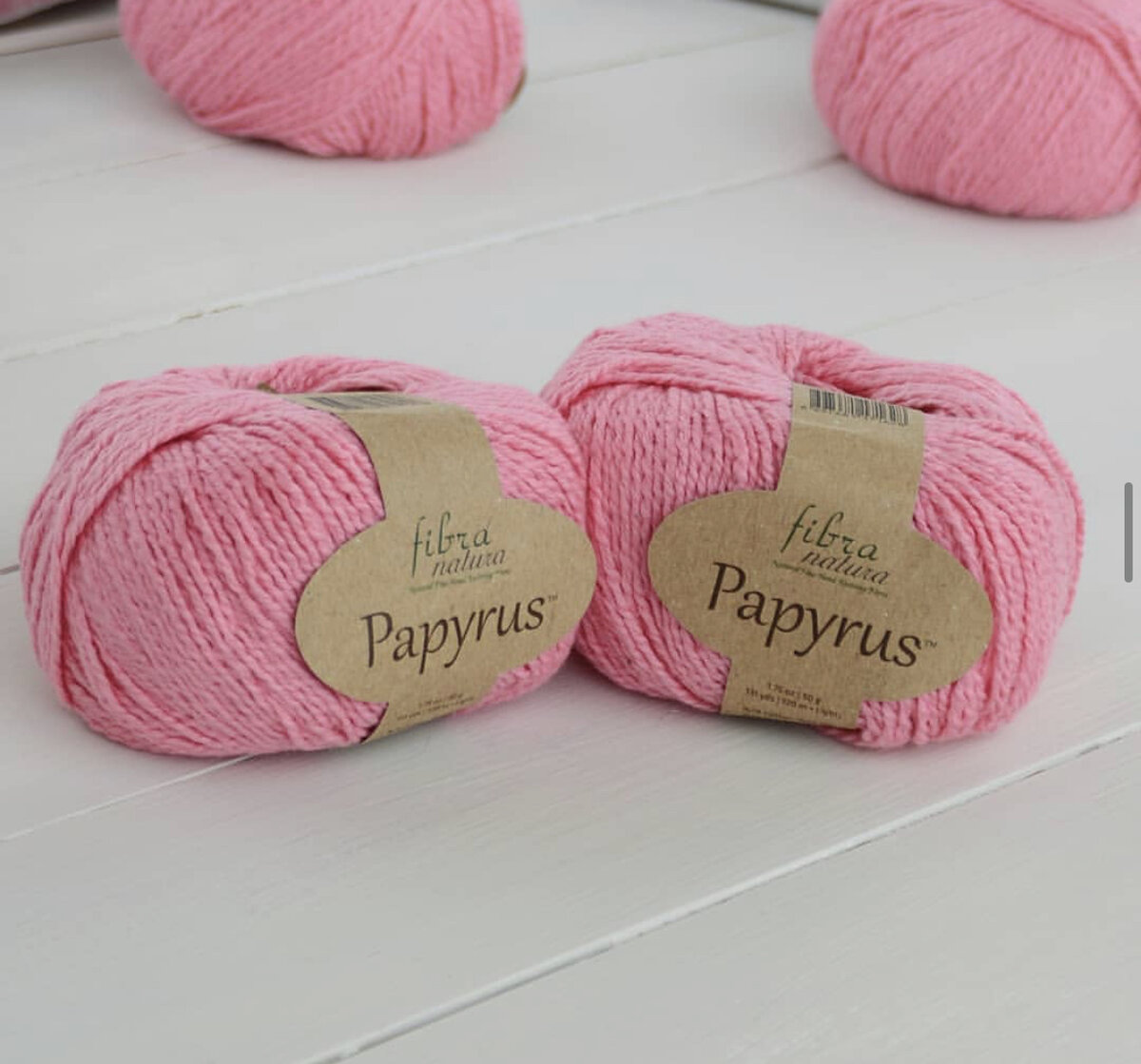 Пряжа PAPYRUS от Fibra Natura