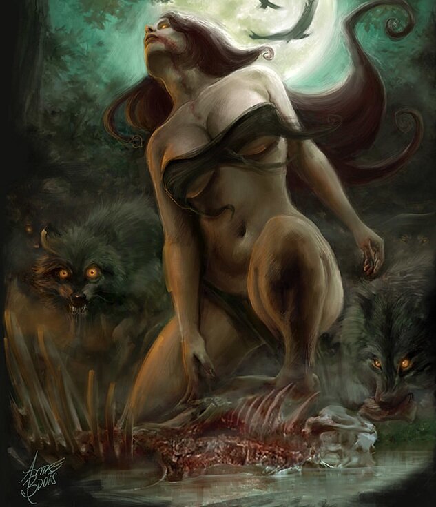 Поистине с такой красоткой лучше не встречаться