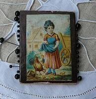 Старинный пинкип. Ретро игольница