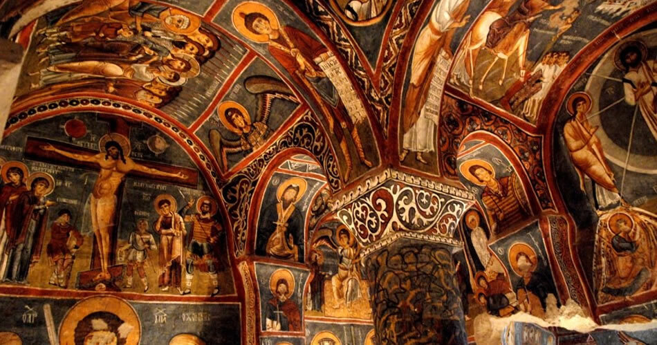 Церкви Гёреме Турция в Каппадокии