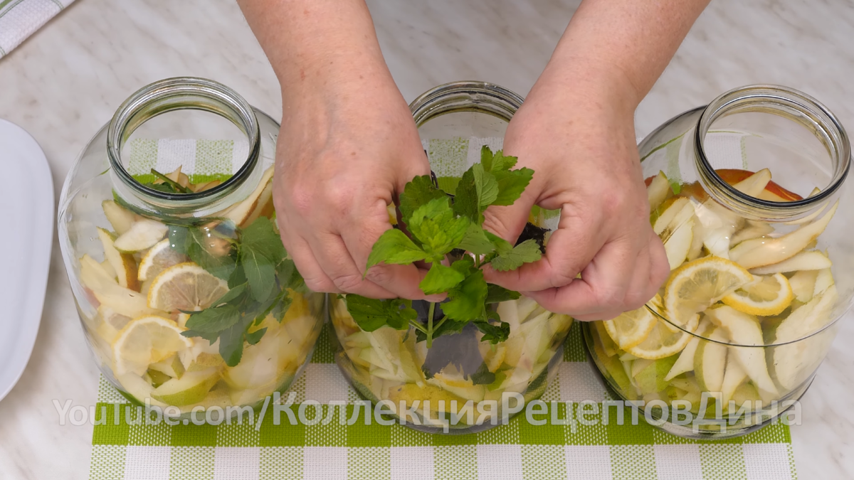 🍐🍋Очень вкусный и ароматный компот из груш с лимоном! Грушевый компот  дольками без стерилизации! | Дина, Коллекция Рецептов | Дзен