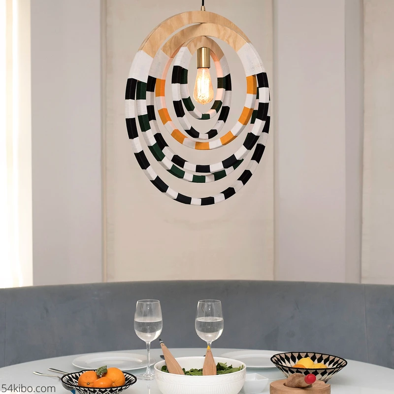 NDEBELE NECKLACE PENDANT LIGHTING от 54kibo