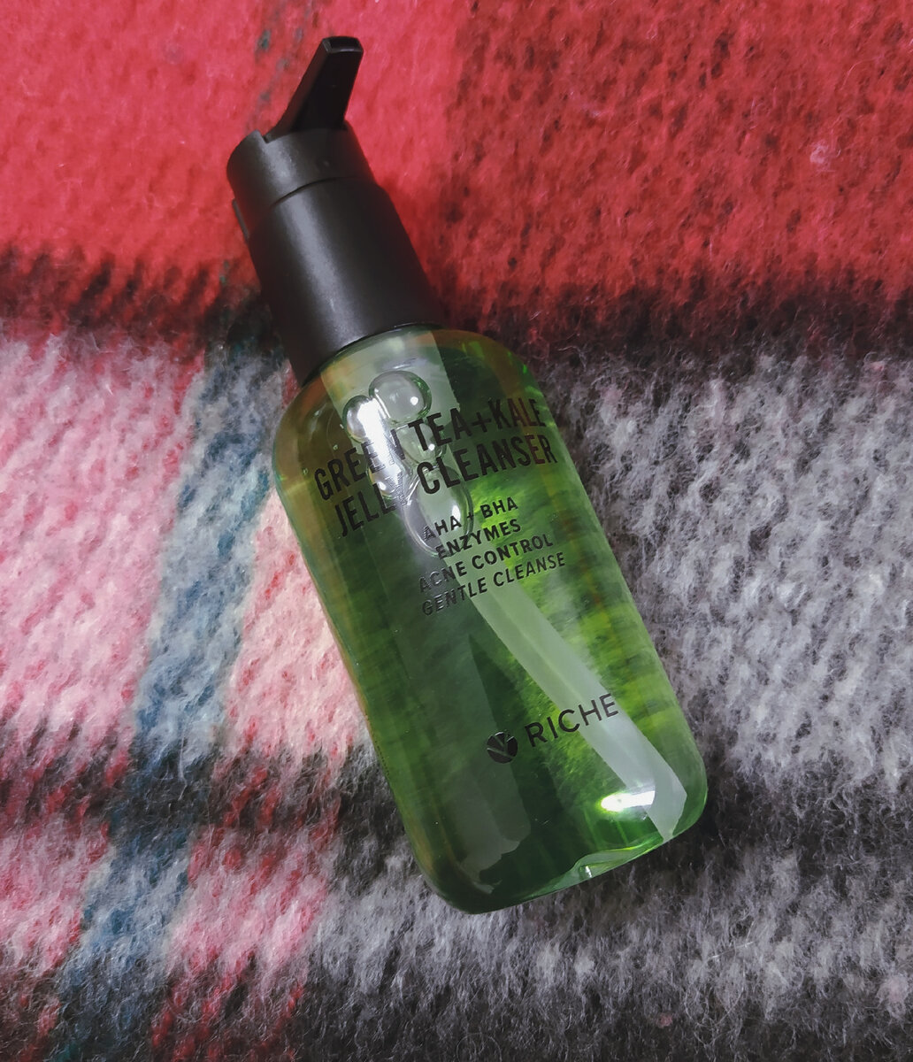 Гель для умывания RICHE Green Tea + Kale 