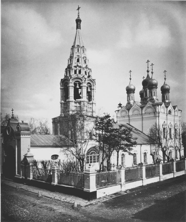 Храм Спаса Преображения на Песках, 1882. Источник: wikipedia.org