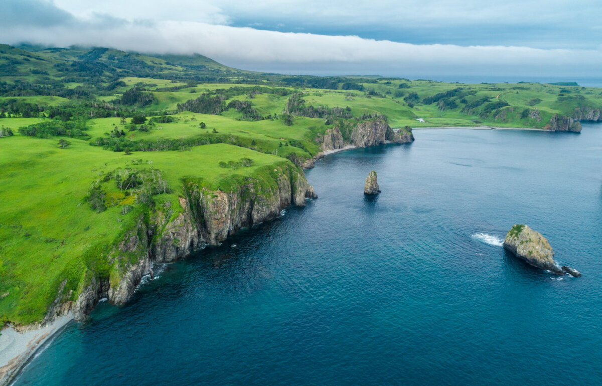 Курильские острова.