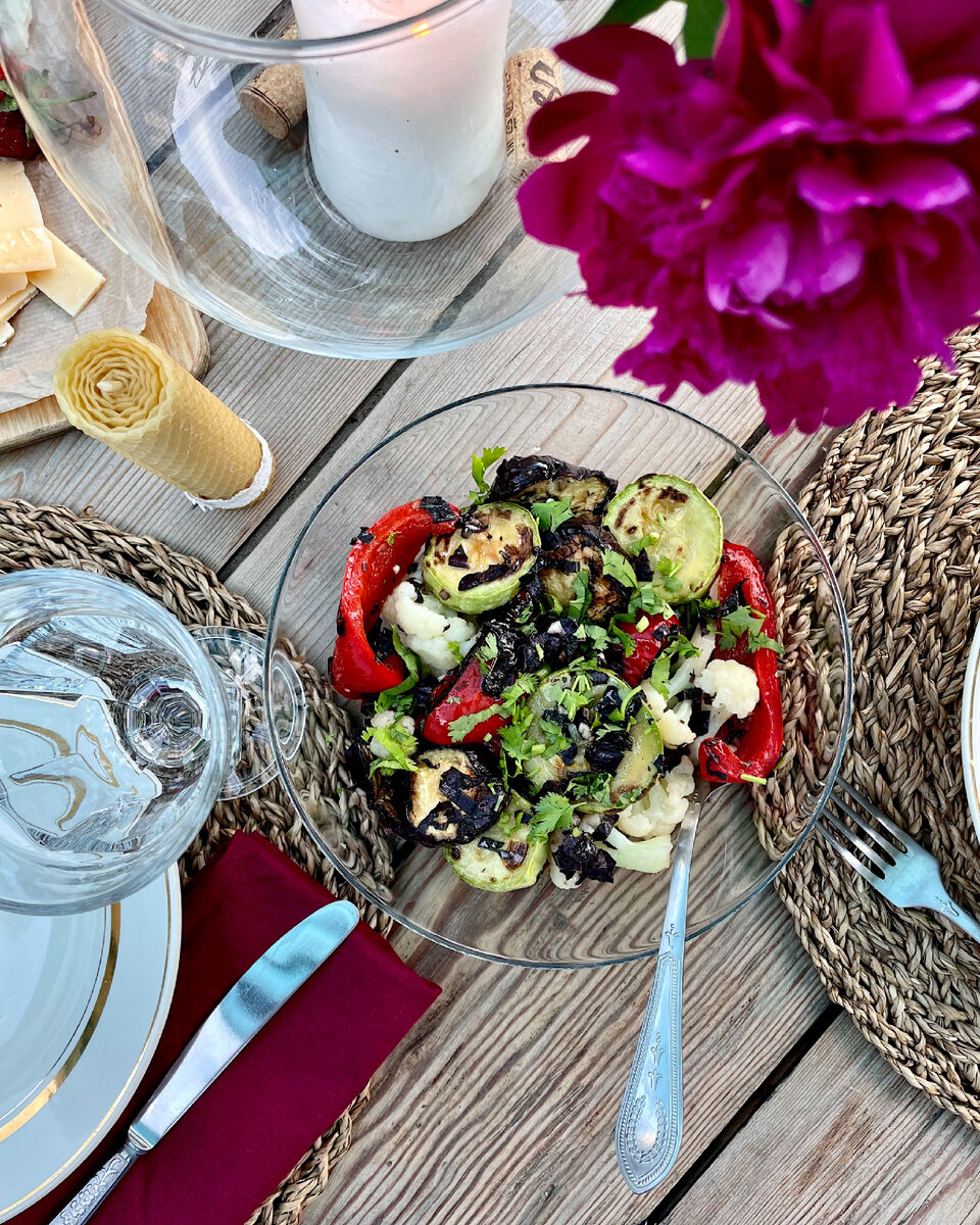 МАРИНОВАННЫЕ ОВОЩИ на скорую руку в средиземноморском стиле 🍆🫑🍅🥦🐚 |  Гардероб стола | Дзен