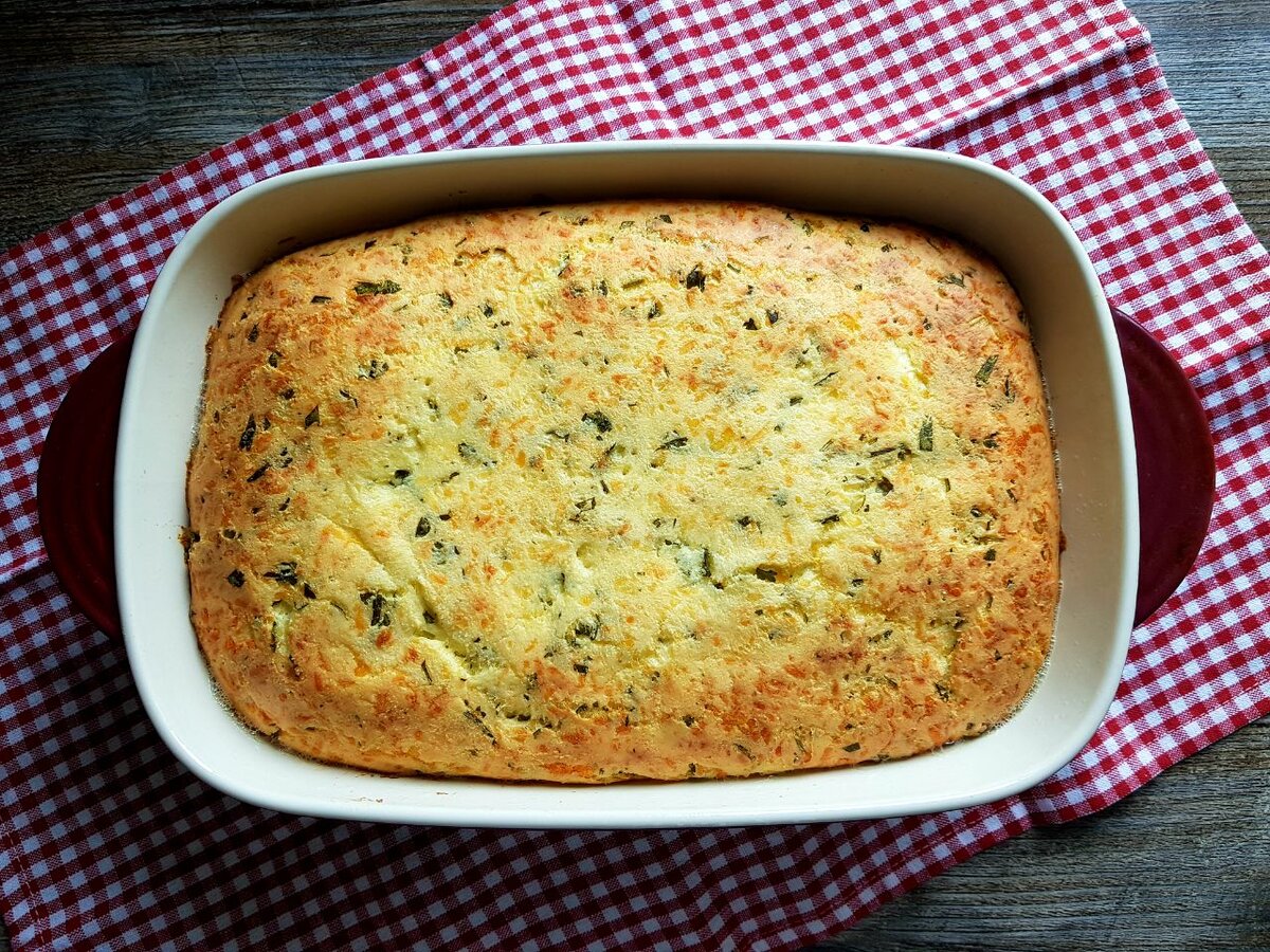 Так выглядит готовая запеканка - ну не прелесть ли