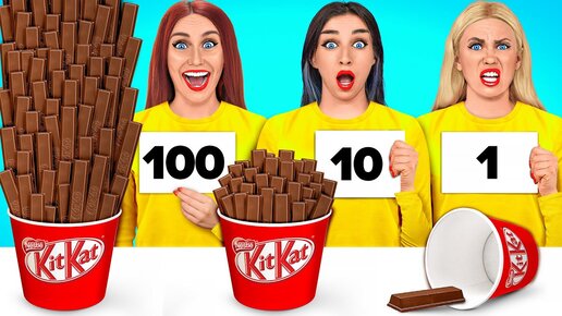 100 Слоев еды Челлендж #3 c Multi DO Food Challenge | Multi DO Food ...