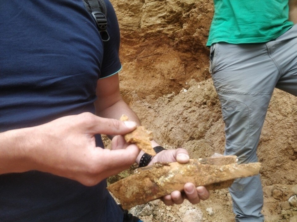     Останки специалисты забрали на экспертизу Надежда ДАЦЮК