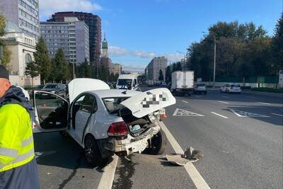    ДТП на Садовой-Спасской улице © Telegram-канал Прокуратуры Москвы