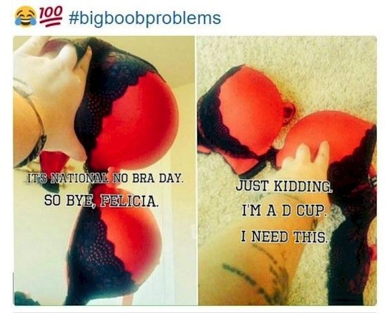 «National No Bra Day» - это не-нет!