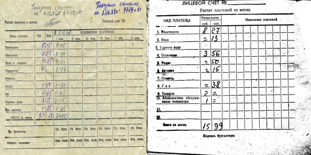 Счета ссср. Квитанция за коммунальные услуги в СССР. Коммунальные платежи СССР 1980. Коммунальные услуги СССР квитанции. Стоимость ЖКХ В СССР.