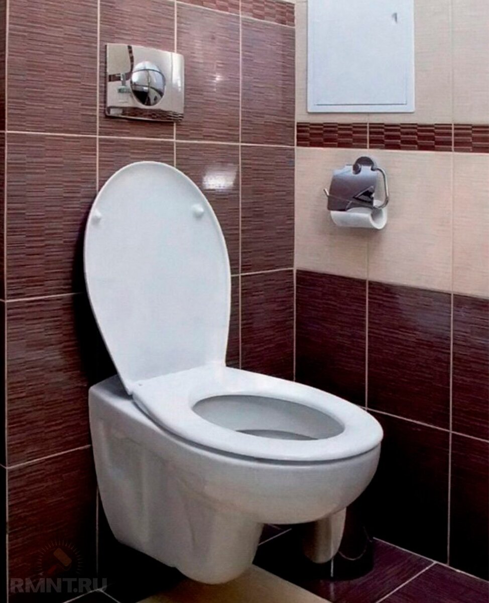 туалет встраиваемый в стену