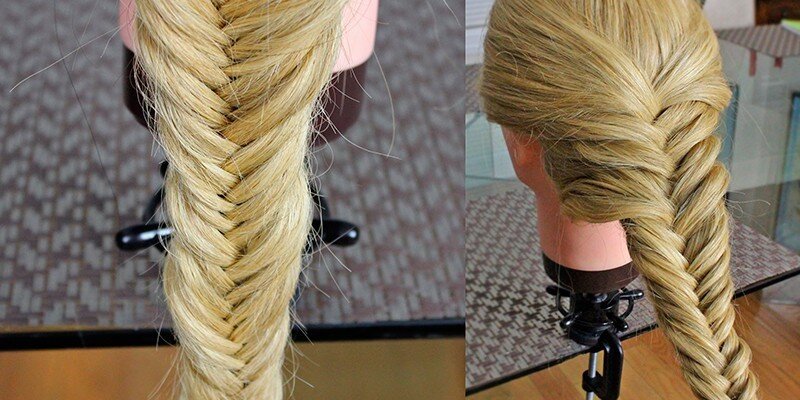 Уроки плетения кос на длинные волосы пошагово