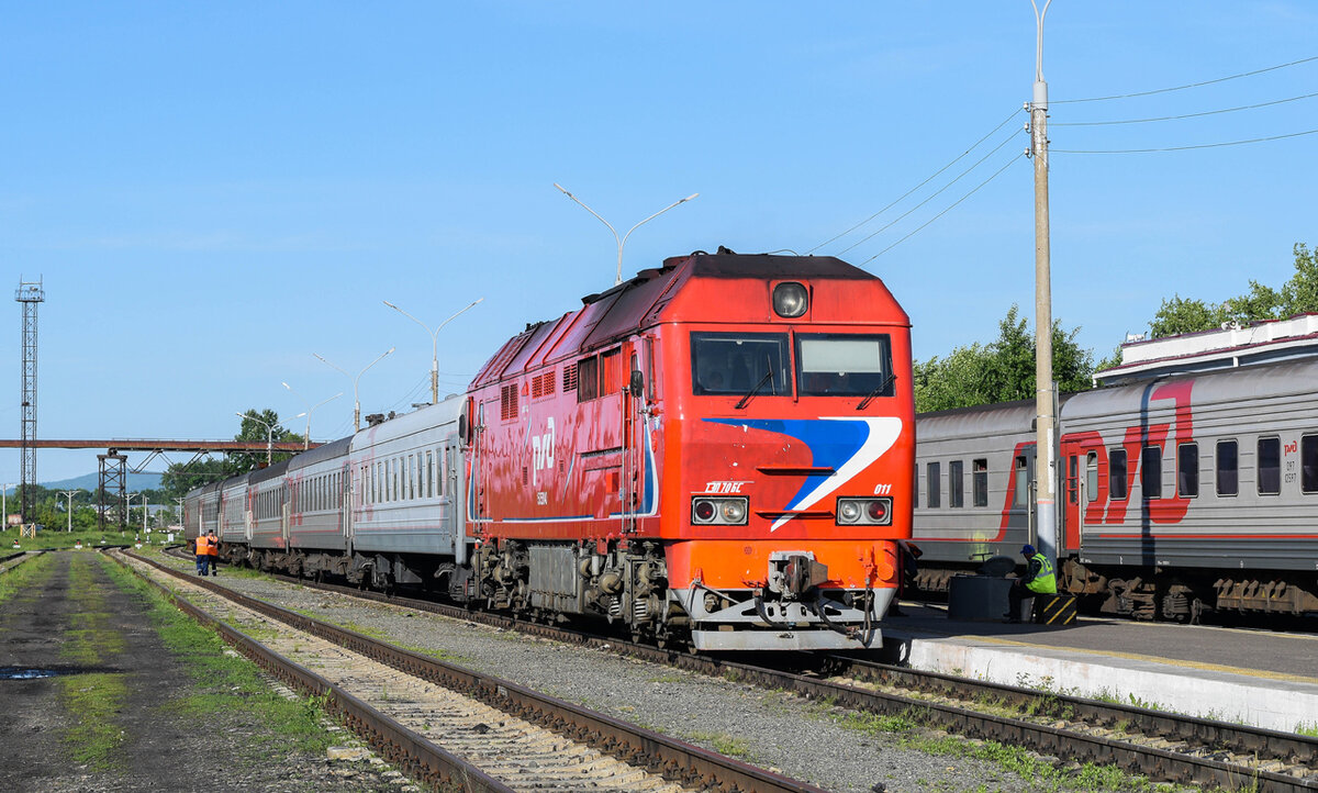 Станция Комсомольск-на-Амуре.