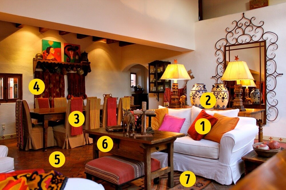 Мексиканский интерьер