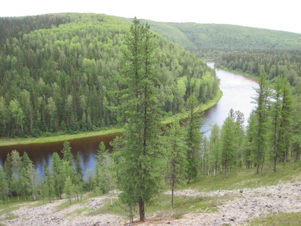 Реки Енисейской Сибири