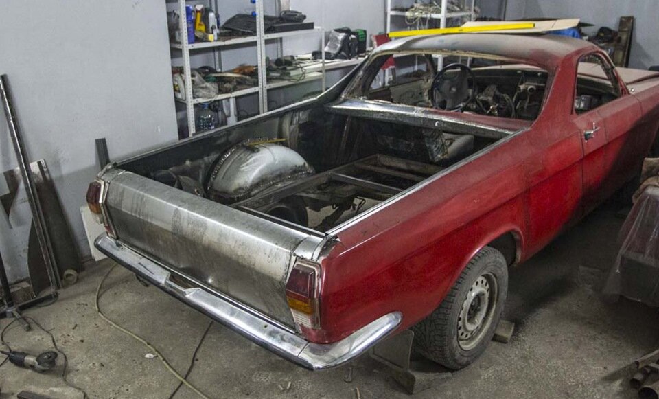 ГАЗ 24 пикап v8