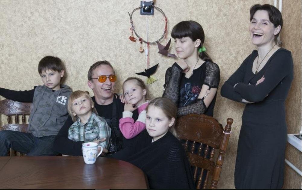 Охлобыстин с женой и детьми фото