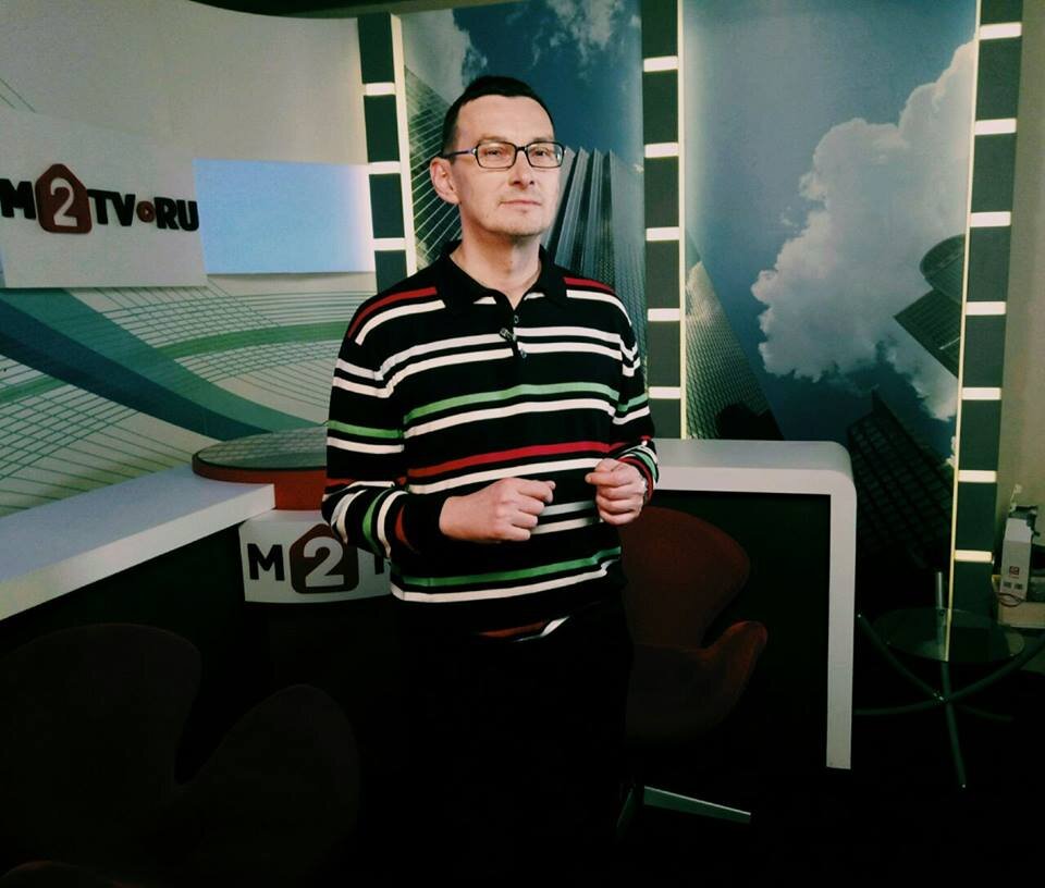 Вадим Шабалин в студии M2tv.ru. Бекстейдж 