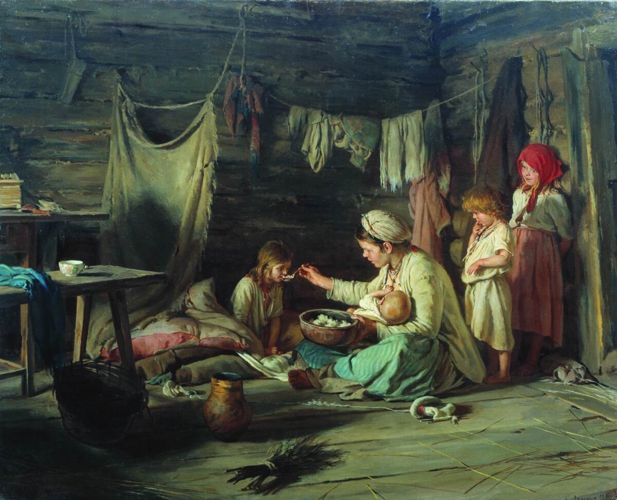 Кирилл Лемох. Выздоравливающая. 1889