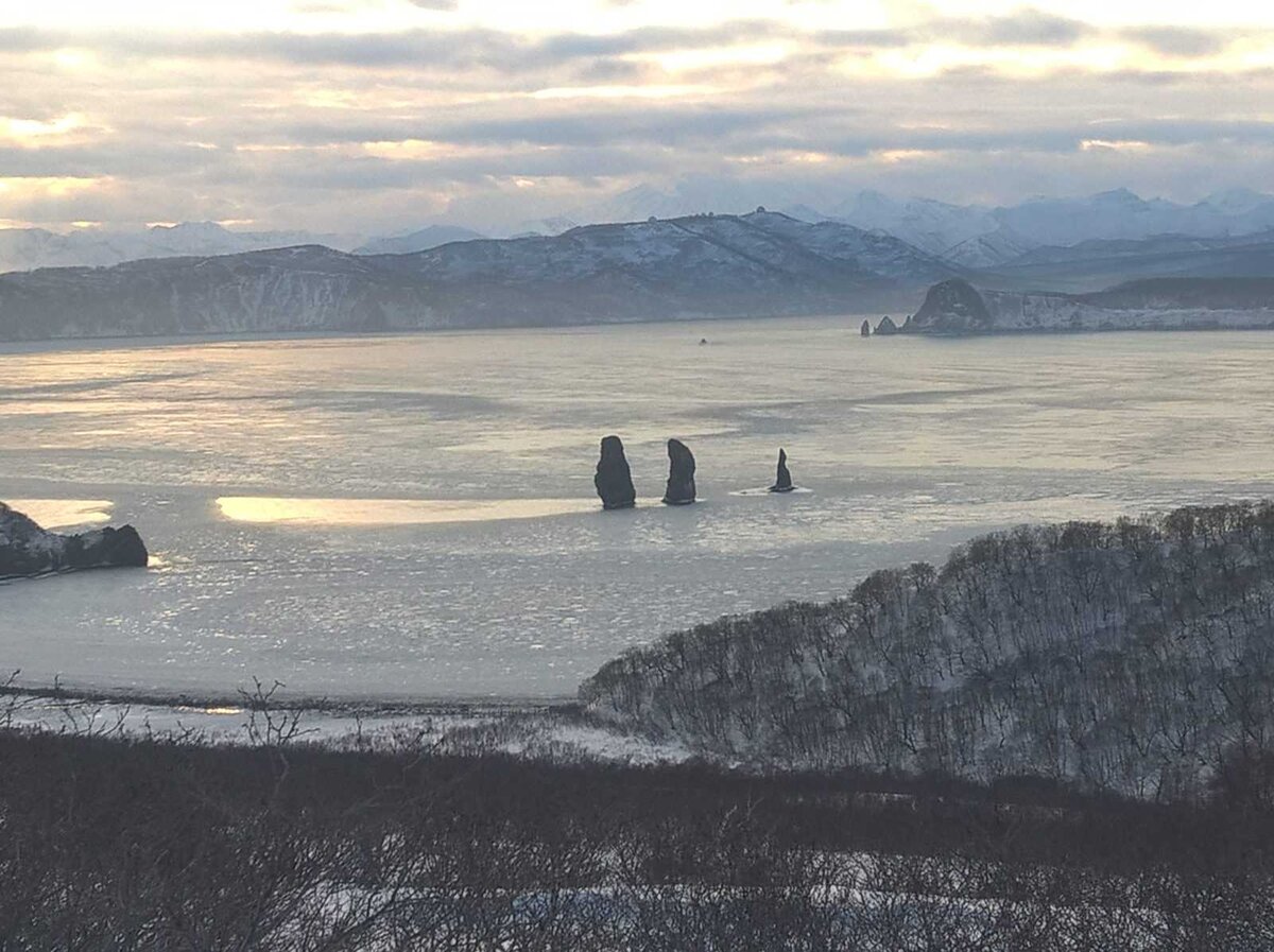 Смотровая площадка три брата Петропавловск Камчатский