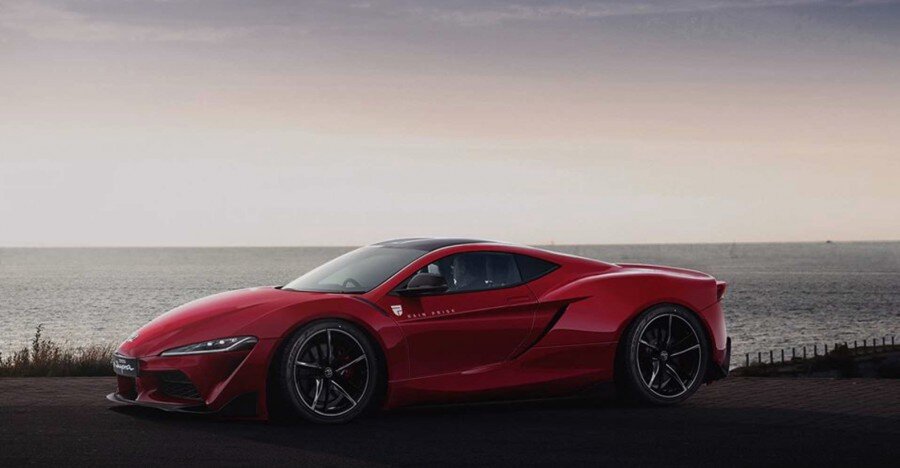 Дизайнер Rain Prisk говорит, что для создания этого рендера не использовались другие транспортные средства. Это очень замечательно, потому что этот автомобиль выглядит, как совершенно другая машина.