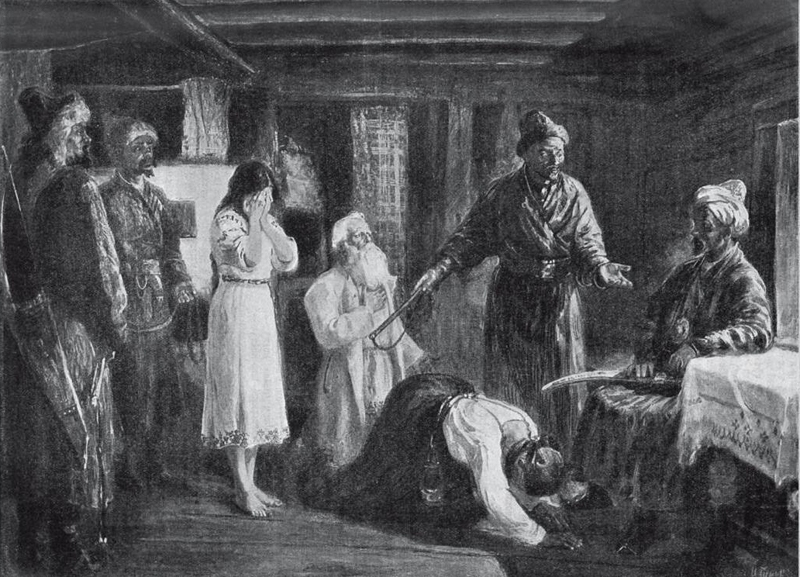 Очарованный странник. Татары в плену. Крепостные девушки. Иван флягин плен у татар. Русские невольницы в золотой орде.