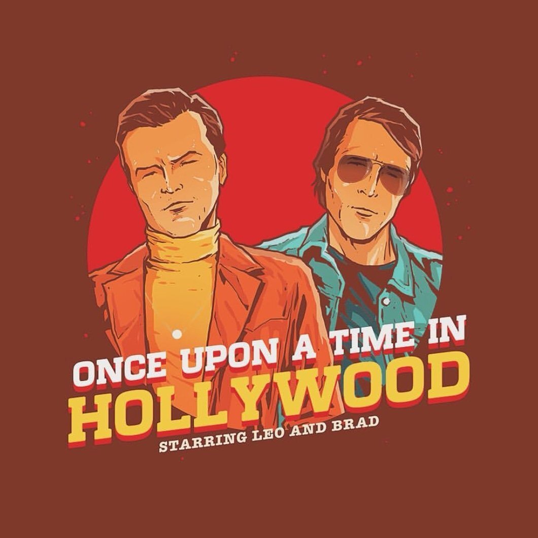 Фанатский постер "Однажды в Голливуде". Источник: www.kinopoisk.ru
