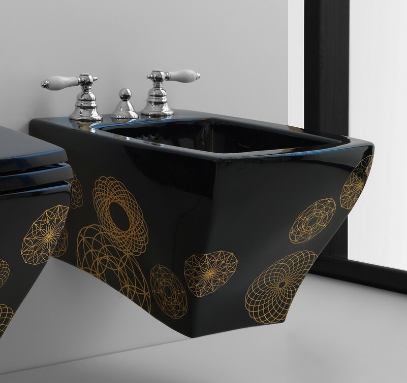 На фото биде подвесное ArtCeram Jazz 36x54 
 