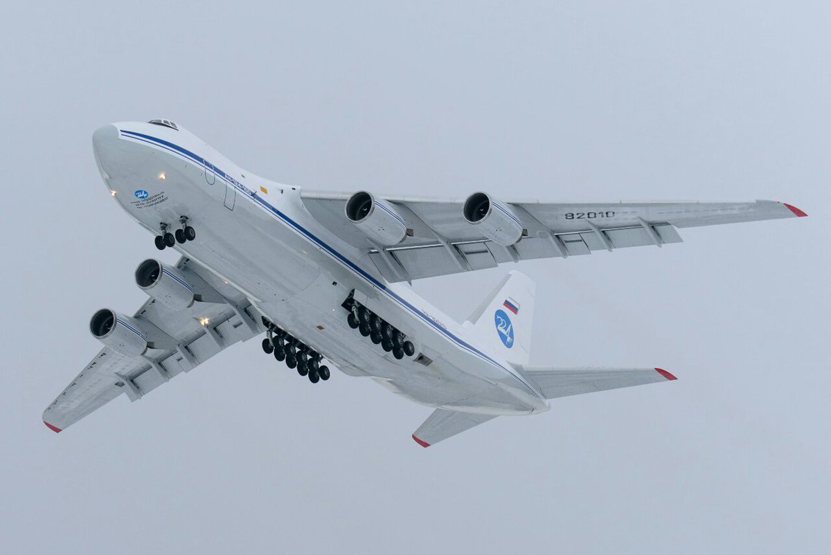 Самый тяжёлый серийный самолёт в мире Ан-124
