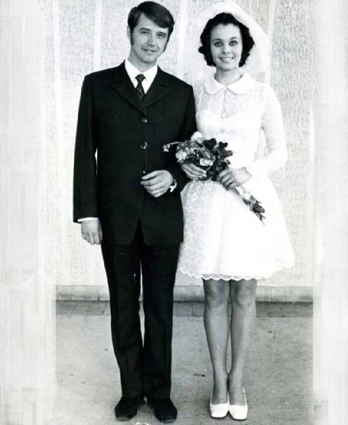 Свадебное фото. Первый супруг Любови. 