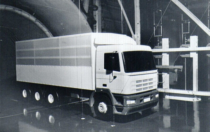 Один из масштабных макетов КАМАЗа с новой кабиной