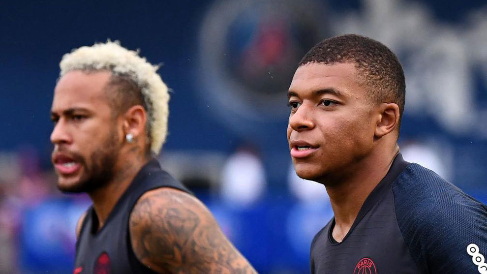 Неймар и Мбаппе