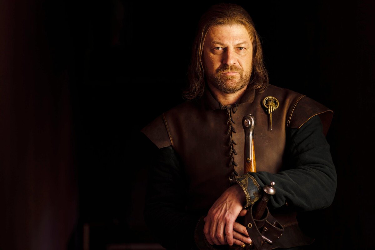 Шон Бин в роли Неда Старка